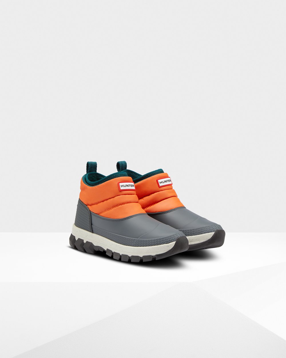 Hunter Sne Støvler Dame Orange | Original Insulated Ankle | FSBLO-2178